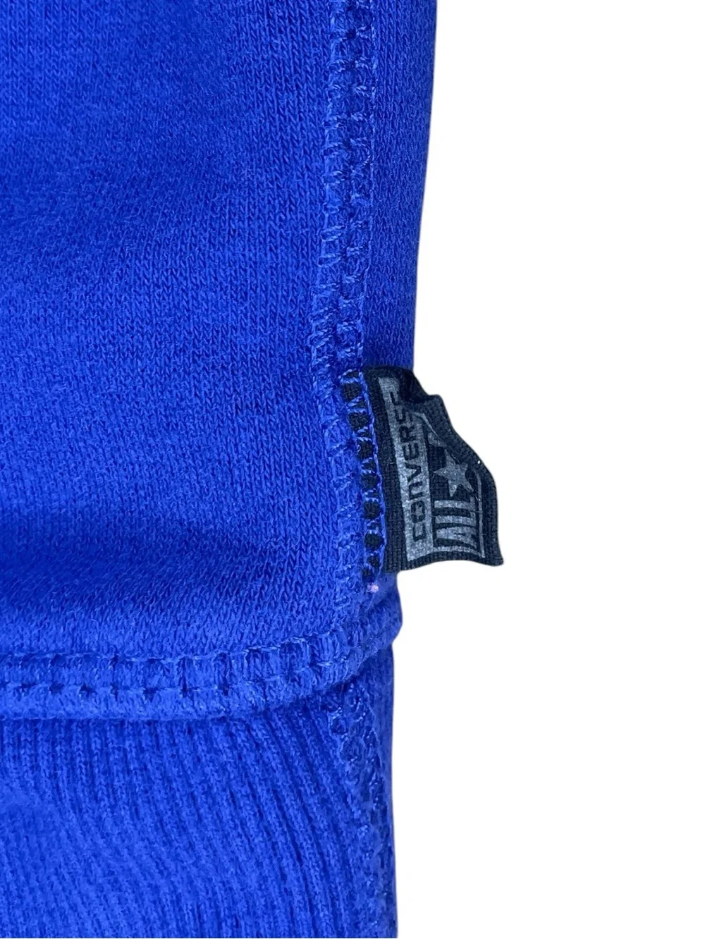 Converse Kids Cobalt Blue Full-Zip Hoodie-Small